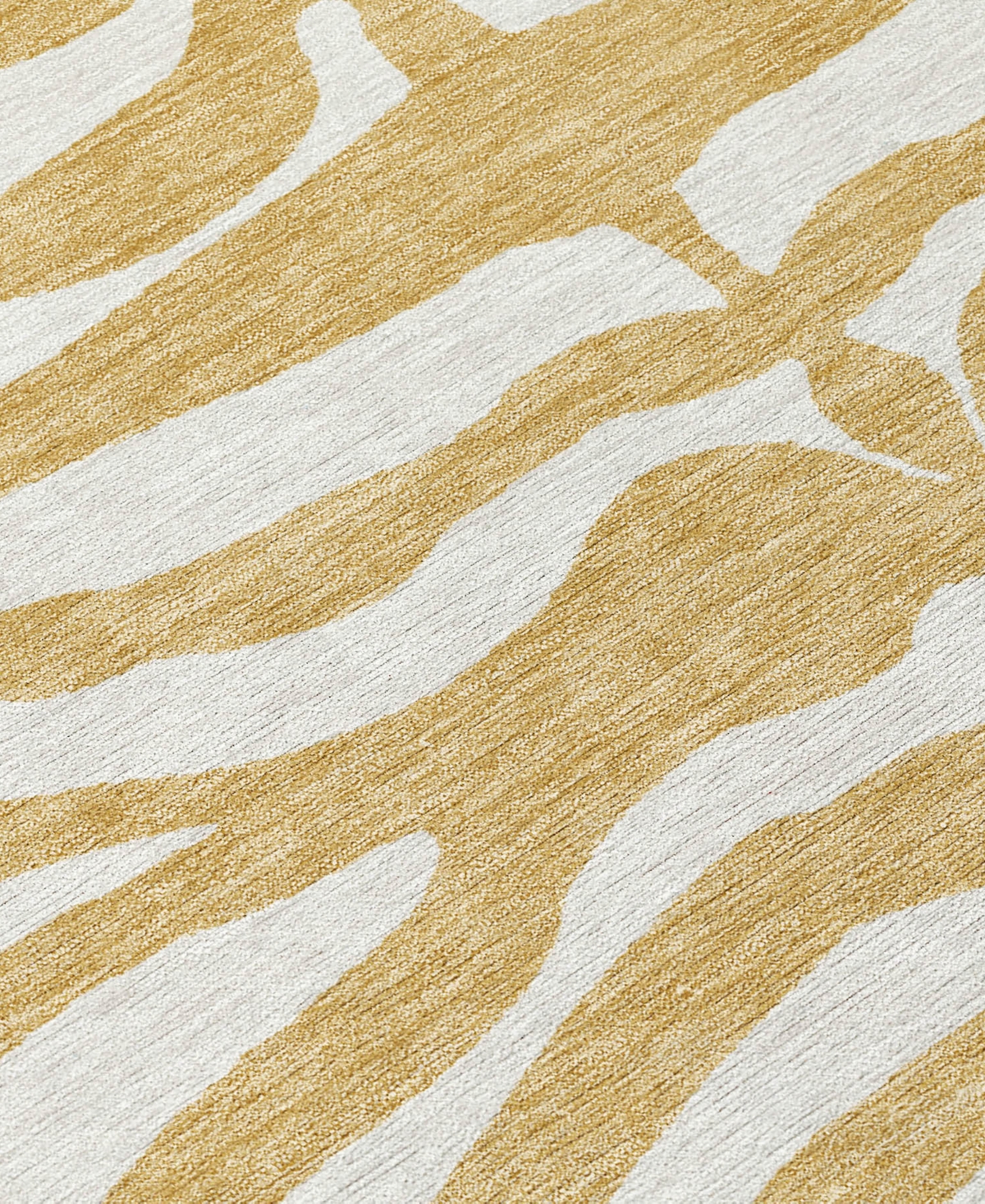 Addison Chantille Machine Washable Acn1042 5'x7'6" Area Rug In Gold