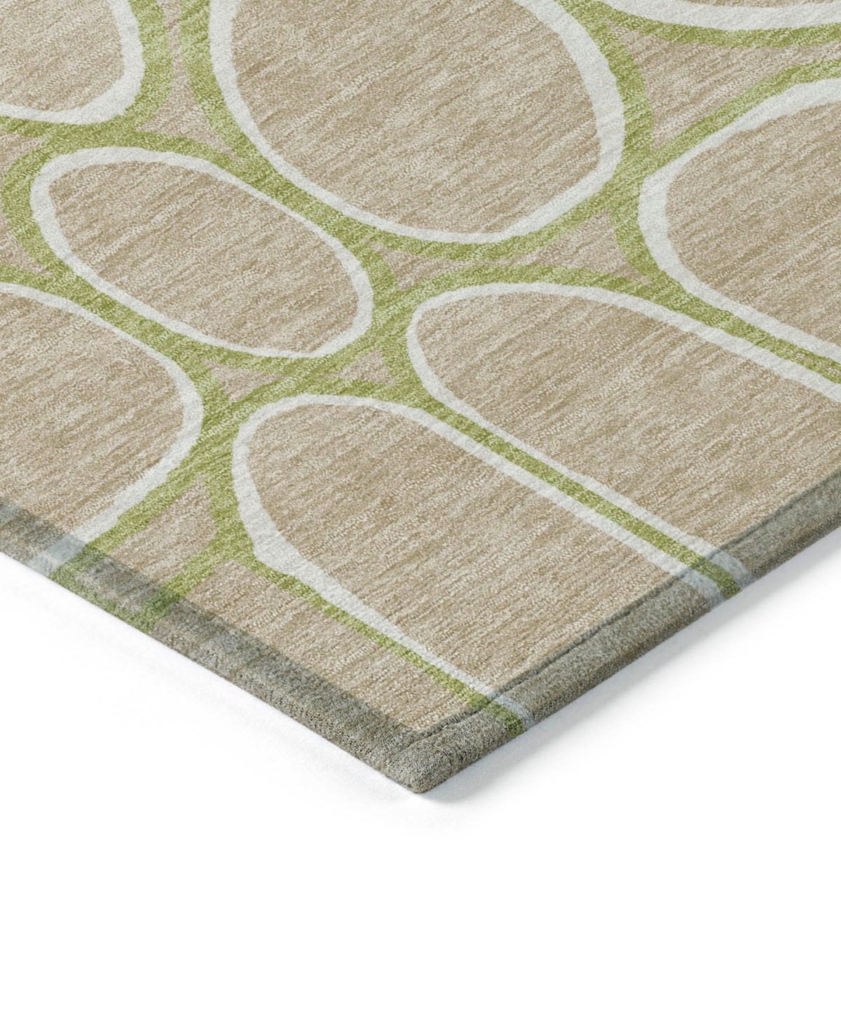 Addison Chantille Machine Washable Acn1041 3'x5' Area Rug In Tan