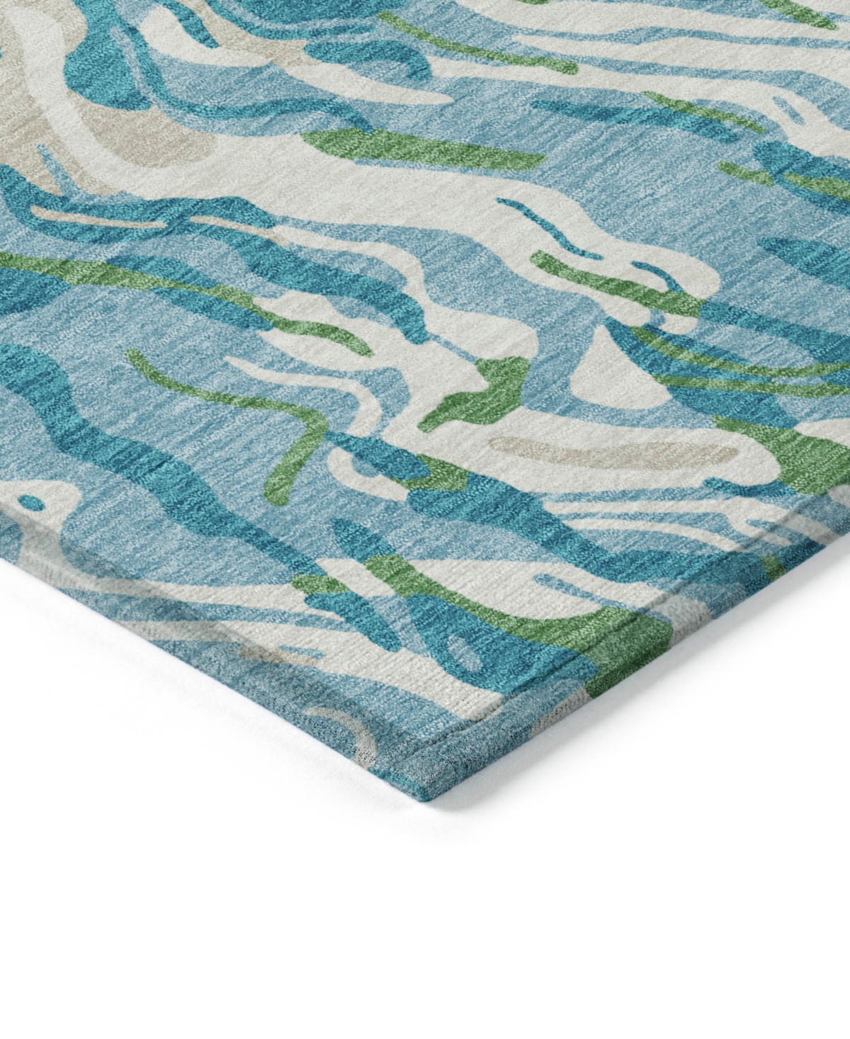 Addison Chantille Machine Washable Acn1038 2'6"x3'10" Area Rug In Teal