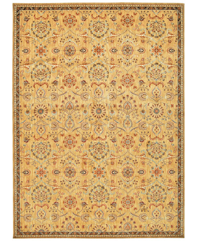 kathy ireland Home Ancient Times Persian Treasures Gold Area Rugs