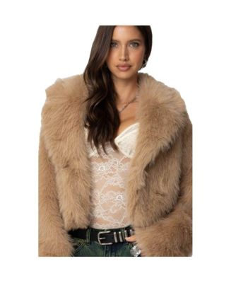 Sierra Oversized Faux Fur Jacket