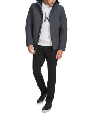 Men's Sherpa Lined Infinite Stretch Soft Shell Jacket 