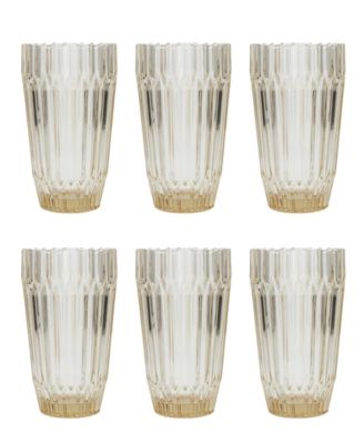 Archie Iced Beverage Glasses, Set of 6