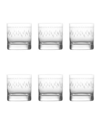 Double Old Fashioned Glasses, Set of 6