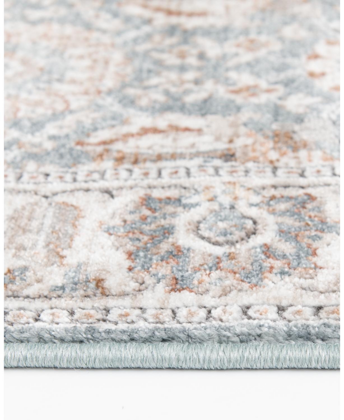 Km Home Sweep Amzi 7'10''x9'10'' Area Rug In Ocean