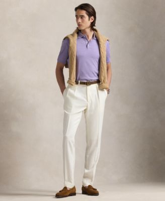 Men’s Slim-Fit Soft Cotton Polo Shirt