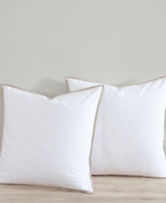 Basic Canvas Sham Pair, European 