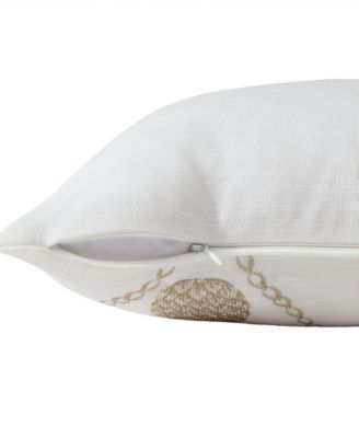 Pineapples Felt Decorative Pillow, 20" x 20"