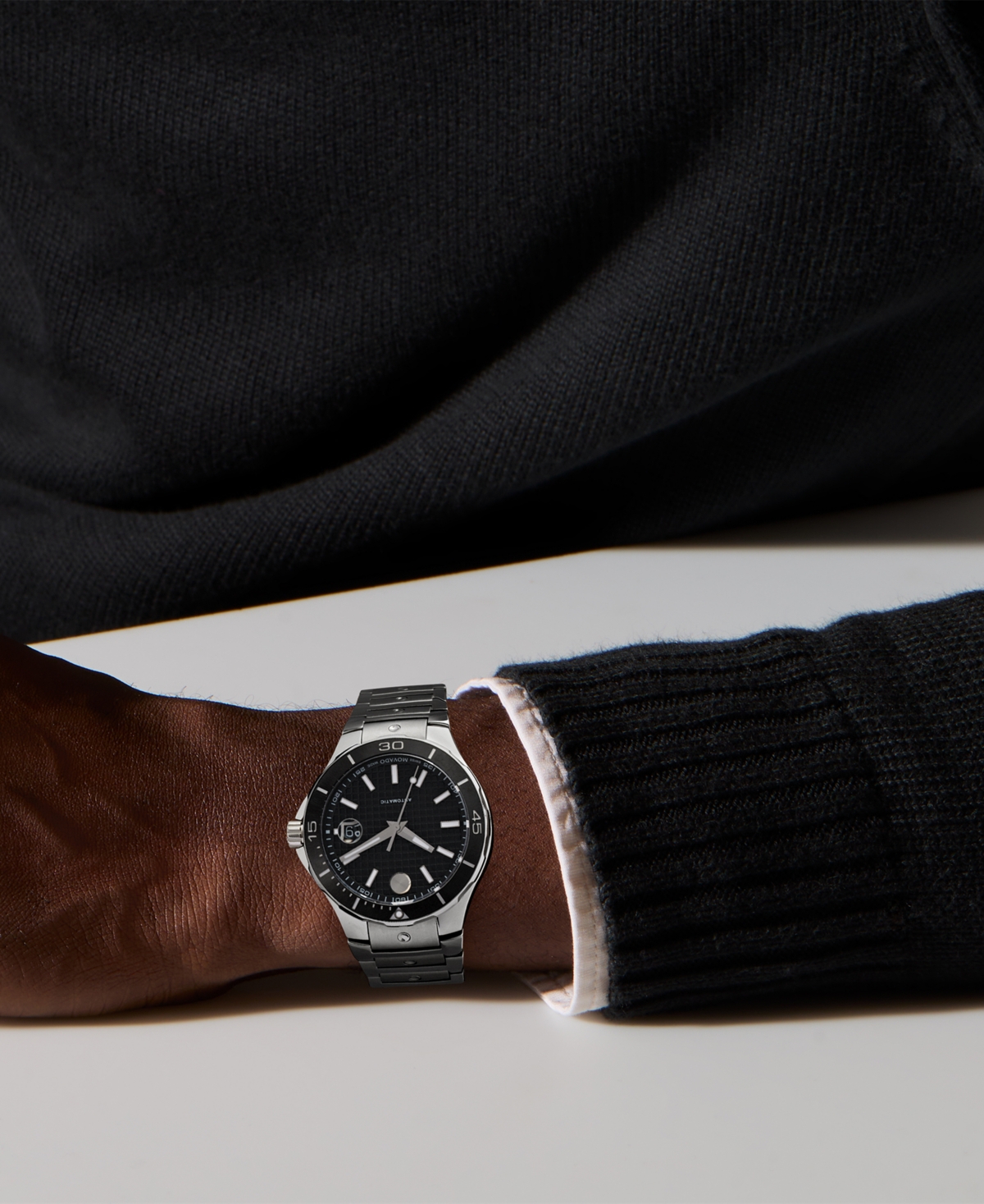 Movado Men's S.e. Diver Swiss Automatic Stainless Steel Watch, 43mm