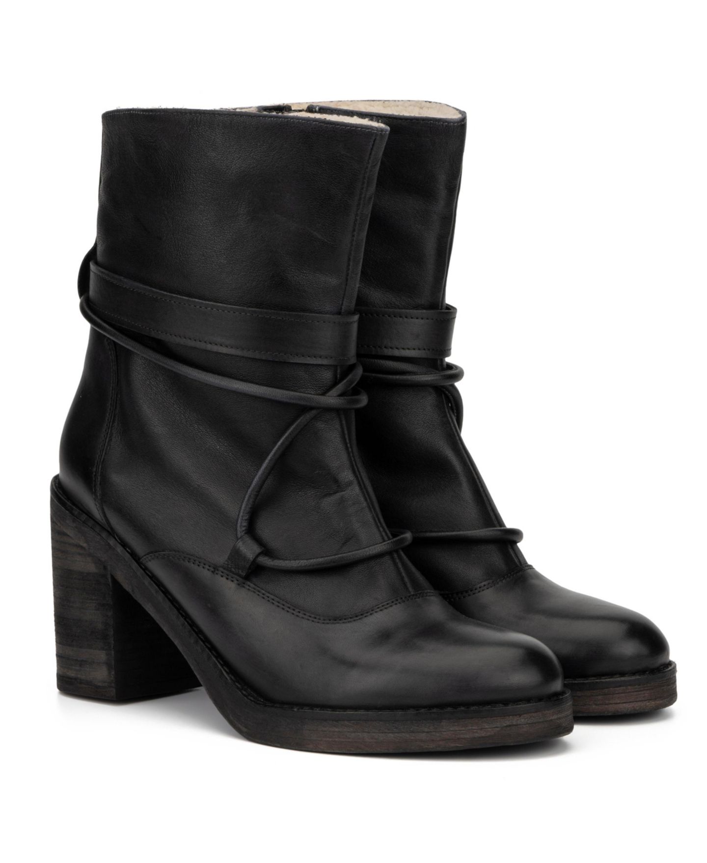 Женские ботинки Vintage Foundry Co Denisa Heeled, цвет: Чёрный — фото 33