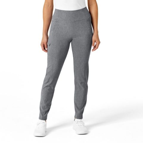 Женские брюки Wink Plus Size Renew High Waist Power Scrub Pant Regular, цвет: Серый меланжевый