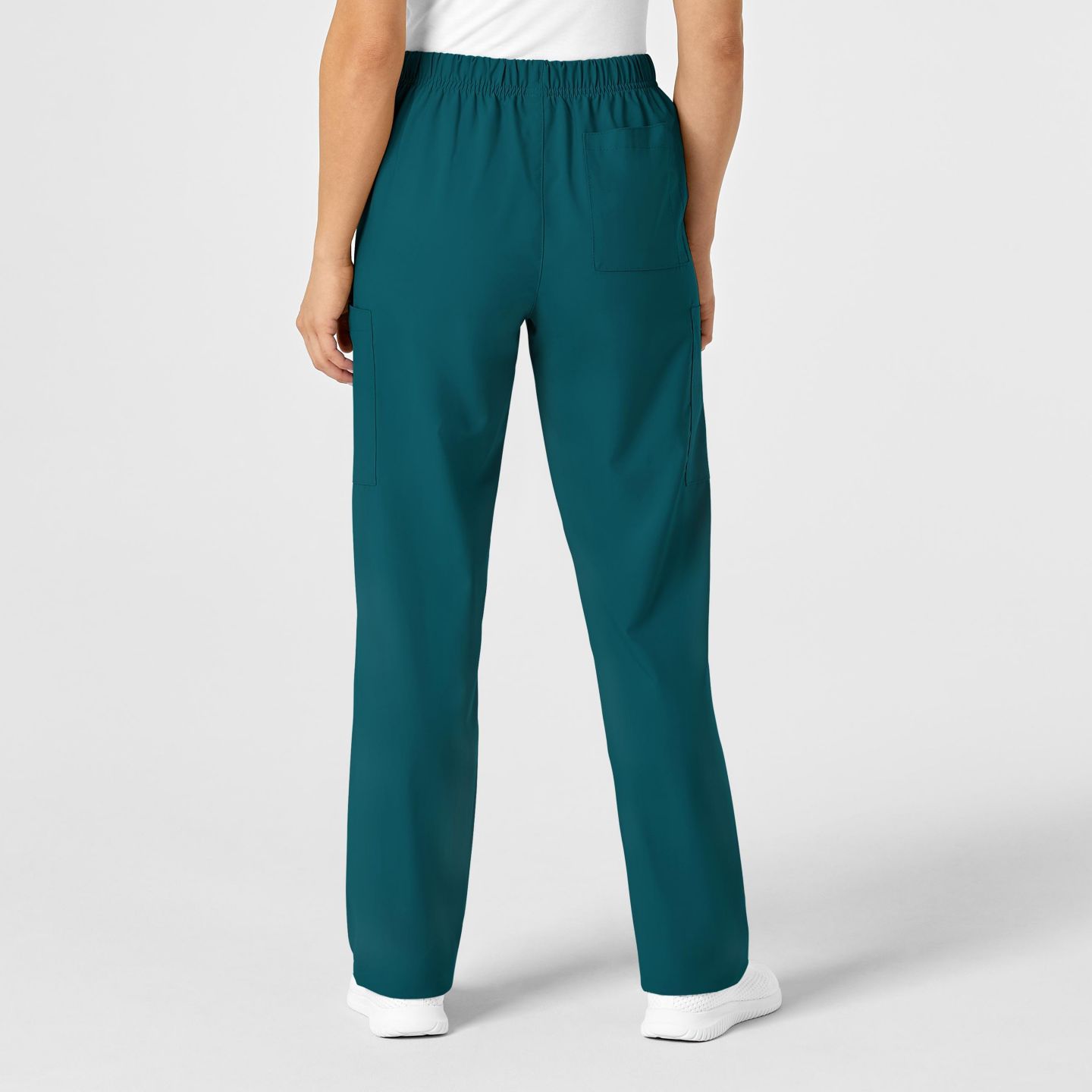 Женские брюки Wink W123 Unisex Multi-Cargo Scrub, цвет: Синий, вариант 1 — фото 2