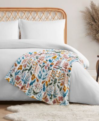 CLOSEOUT! Plush Ultra Soft Throw, 50" x 70"