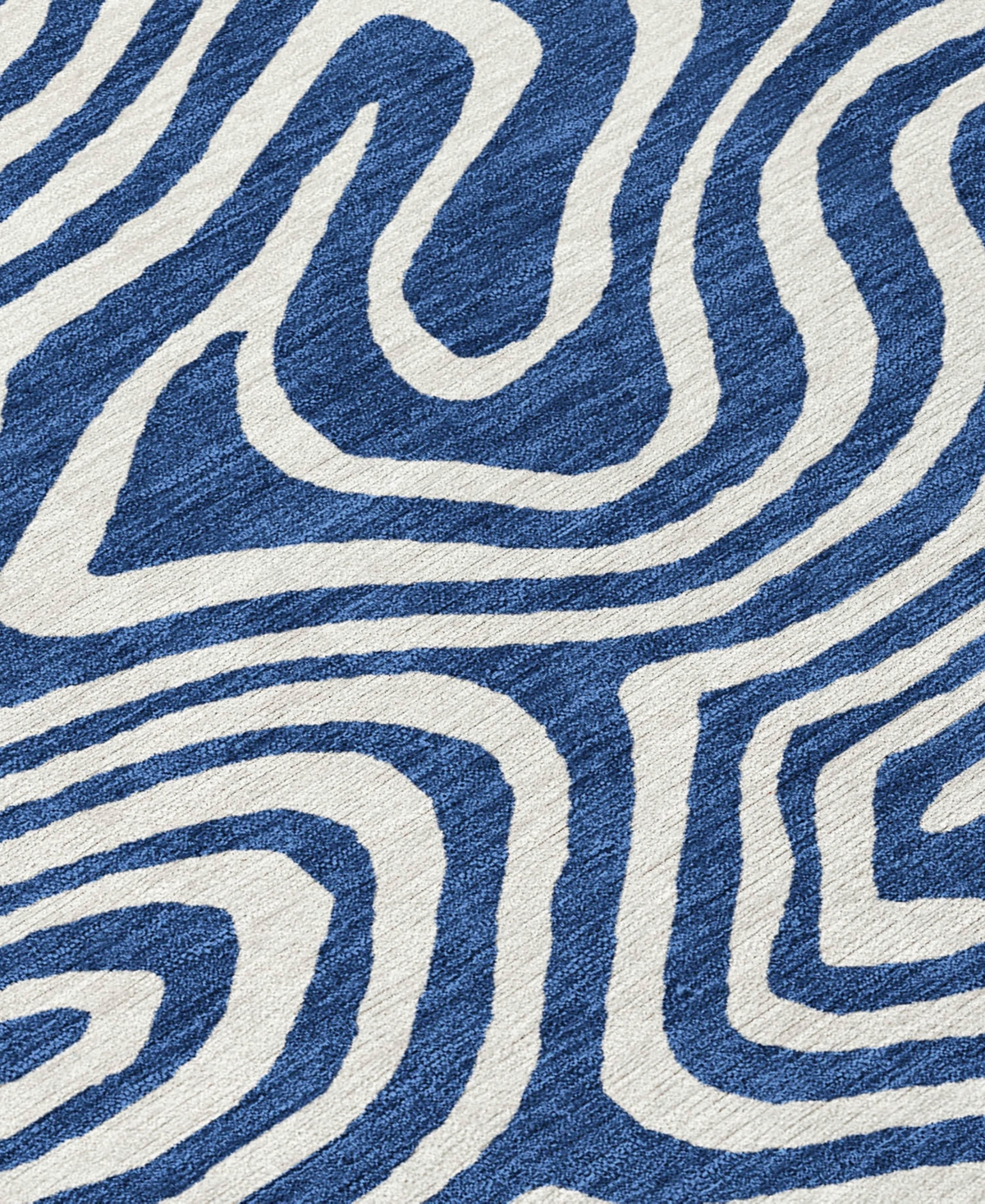 Addison Chantille Machine Washable Acn1020 9'x12' Area Rug In Navy
