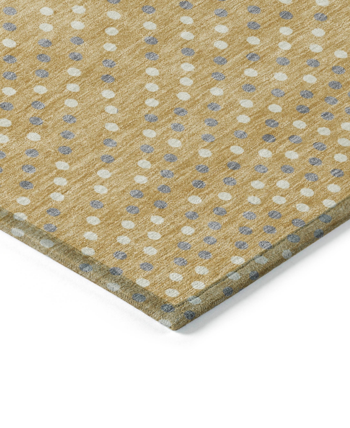 Addison Chantille Machine Washable Acn1021 2'3''x7'6'' Runner Area Rug In Gold