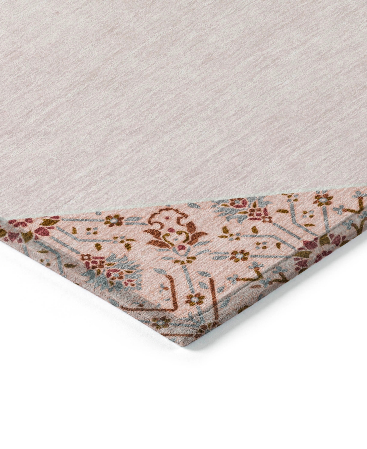 Addison Chantille Machine Washable Acn1011 8'x10' Area Rug In Pink