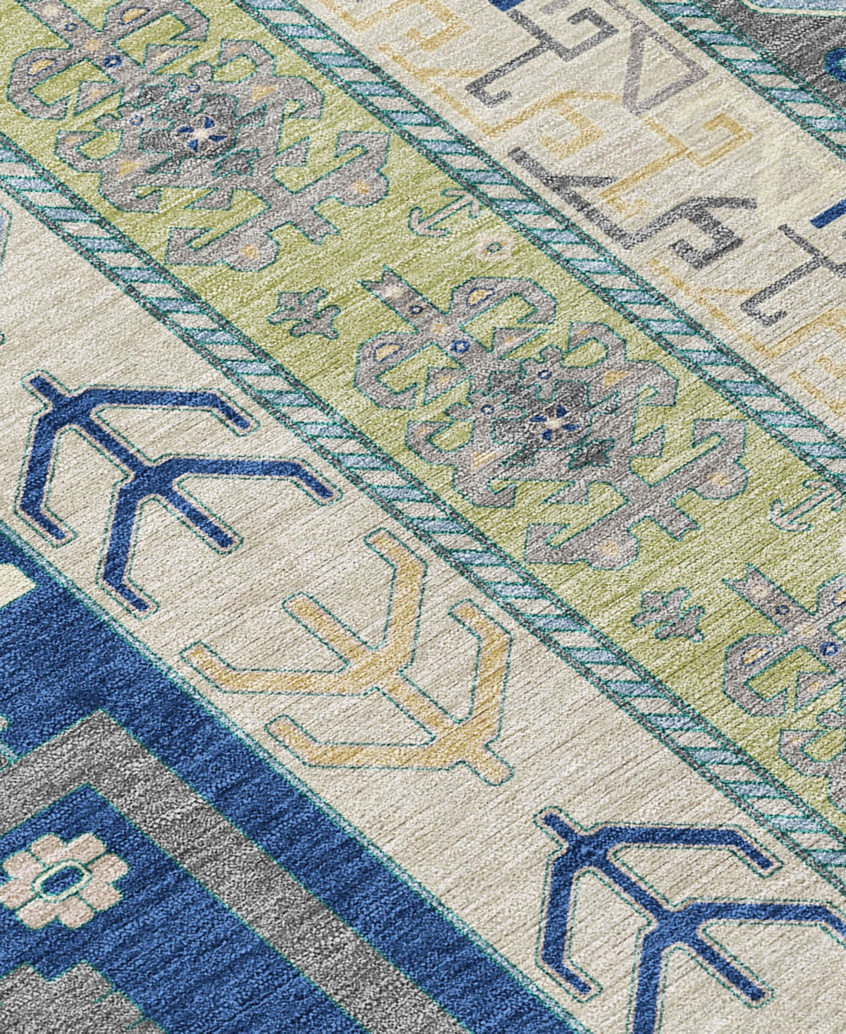 Addison Chantille Machine Washable Acn1015 5'x7'6" Area Rug In Navy
