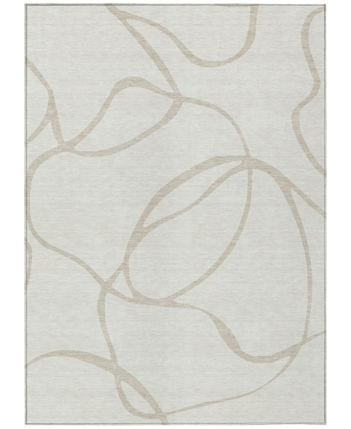 Addison Chantille Machine Washable Acn999 3'x5' Area Rug In Ivory