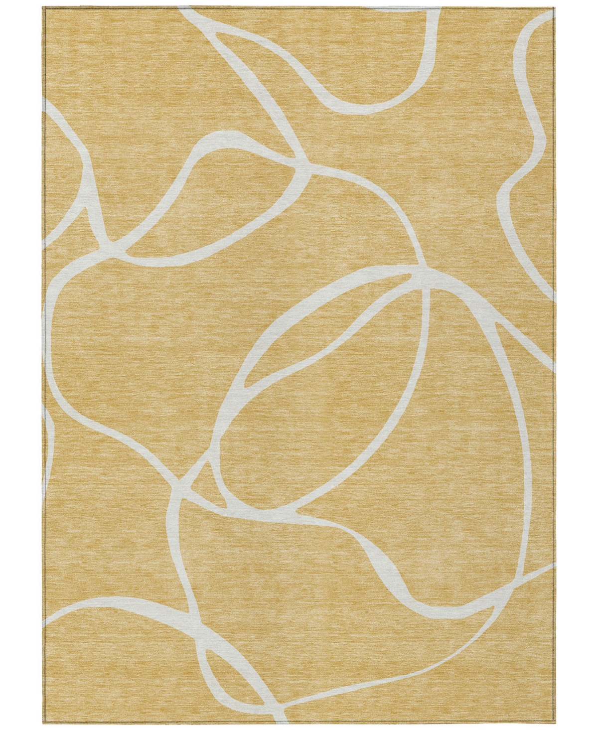Addison Chantille Machine Washable Acn999 2'6"x3'10" Area Rug In Gold