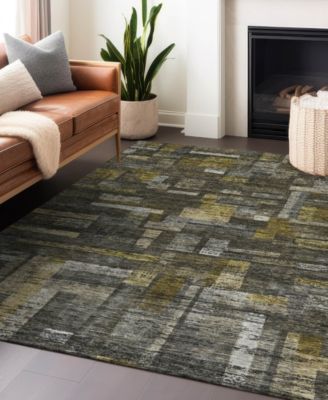 Shop Addison Chantille Machine Washable Acn1090 Area Rug Collection In Paprika