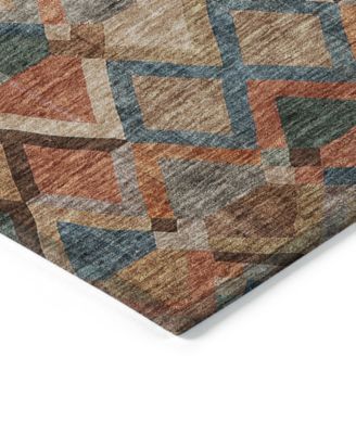 Addison Chantille Machine Washable Acn1080 Rug Collection In Brown