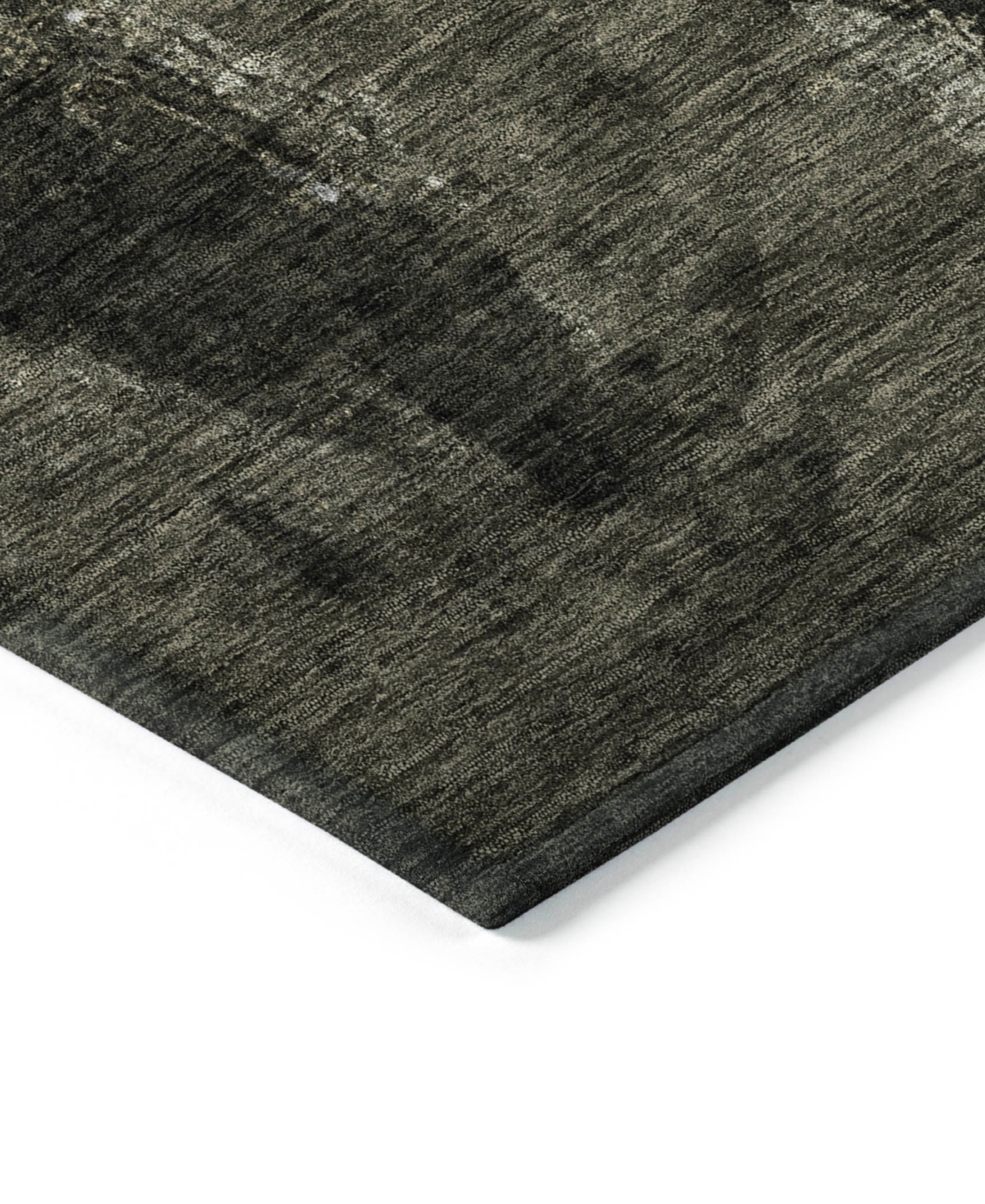 Addison Chantille Machine Washable Acn1077 3'x5' Area Rug In Charcoal
