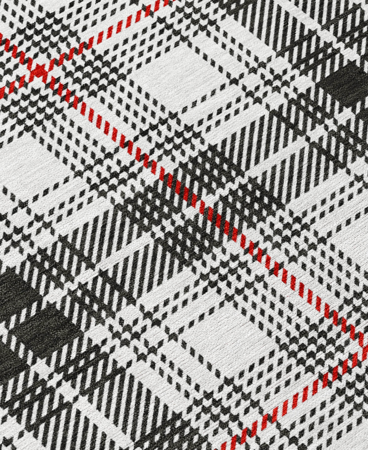 Addison Chantille Machine Washable Acn993 8'x10' Area Rug In Black