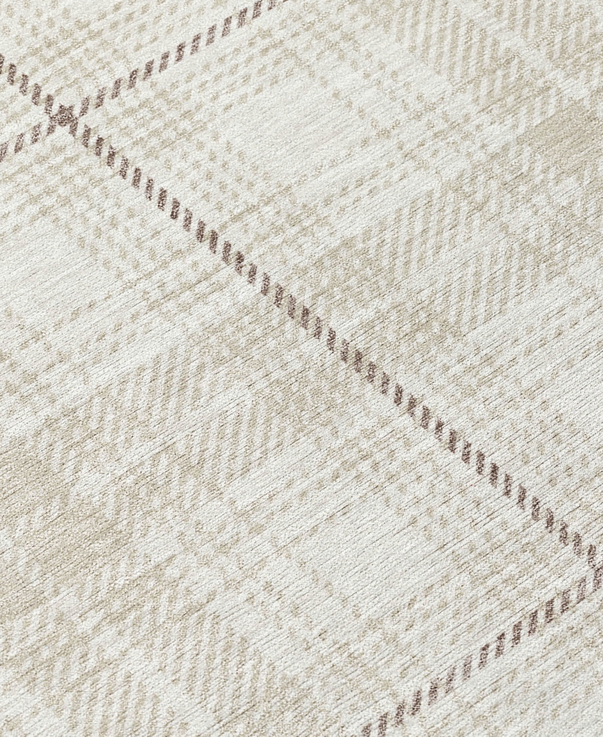 Addison Chantille Machine Washable Acn993 8'x10' Area Rug In Ivory