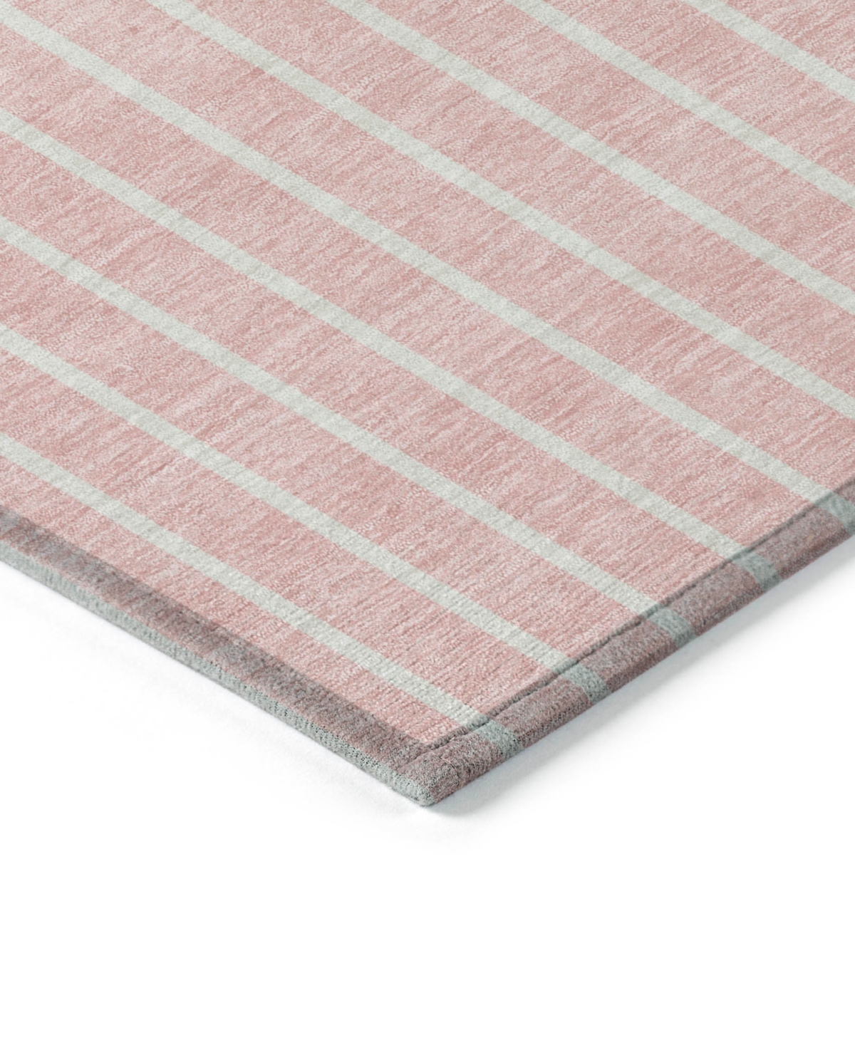 Addison Chantille Machine Washable Acn994 2'3"x7'6" Runner Area Rug In Pink