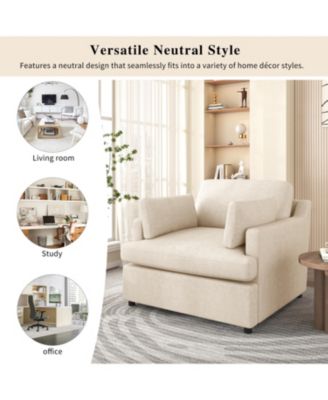 Mirod Oversized Accent Chair with Plush Comfort