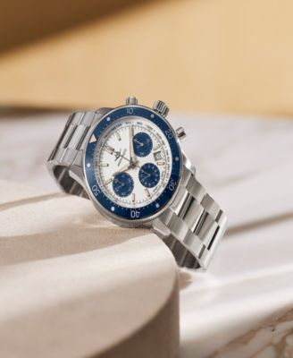 Men's Super Sub Sea Alta Swiss Automatic-Chronograph Dura Steel 904L Watch, 43mm