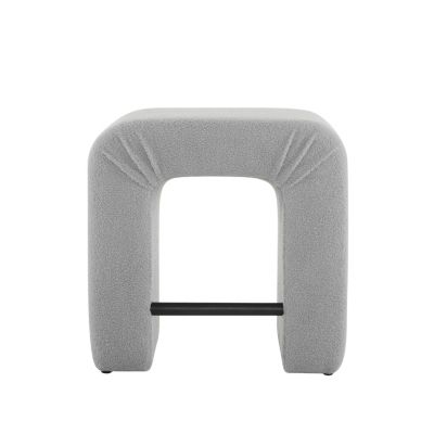 24'' Boucle stool Set of 2,Dining Chairs for Home Kitchen Island