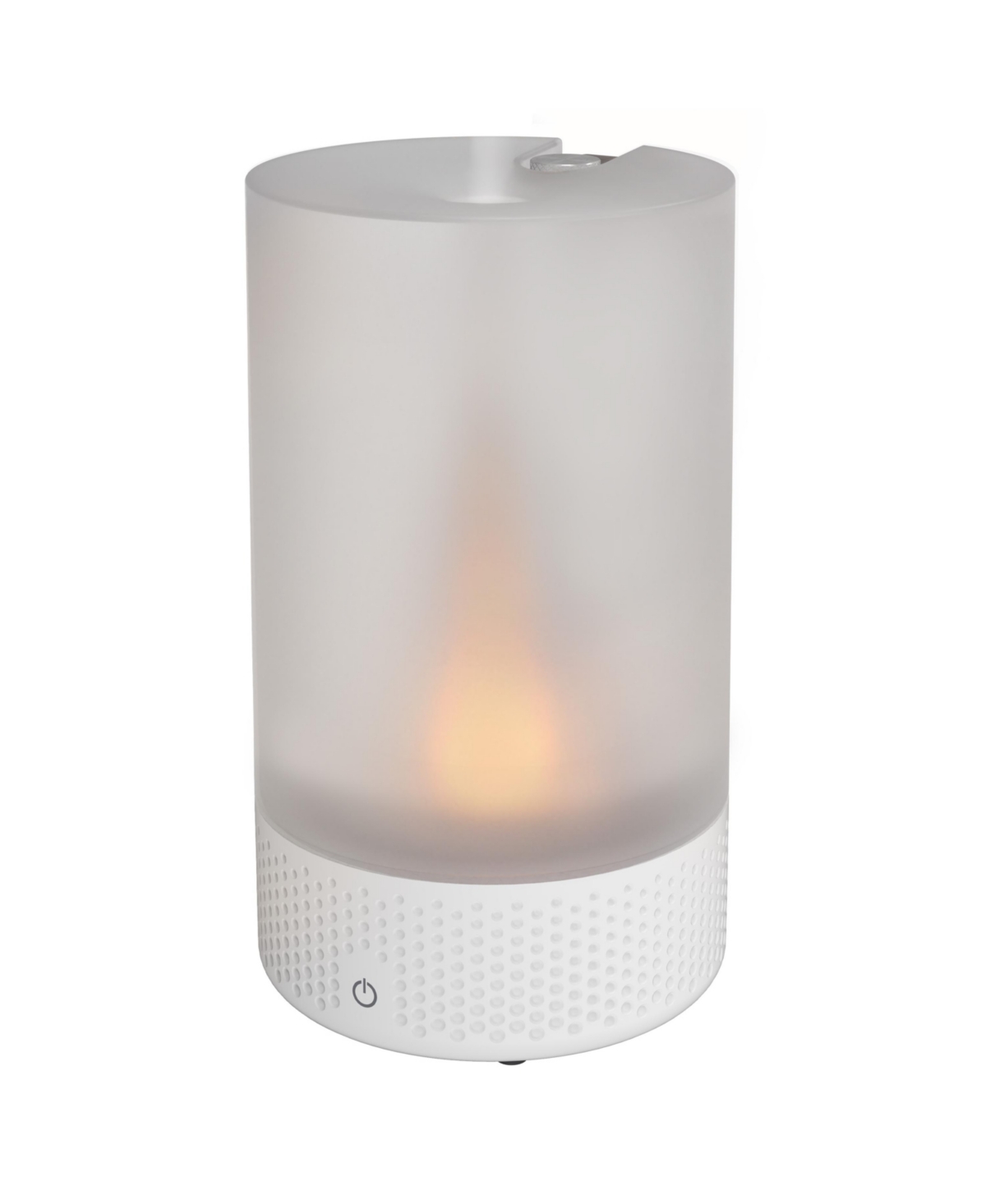 Vornado 9" Votiv 7 Ultrasonic Humidifier With Flameless Candlelight In White