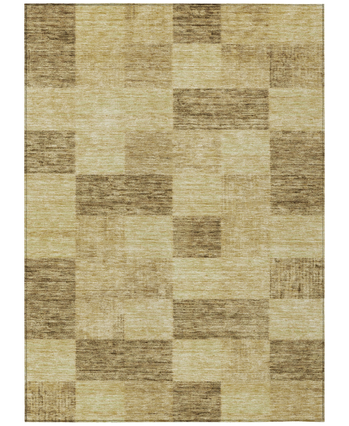 Shop Addison Chantille Machine Washable Acn1139 8'x10' Area Rug In Gold