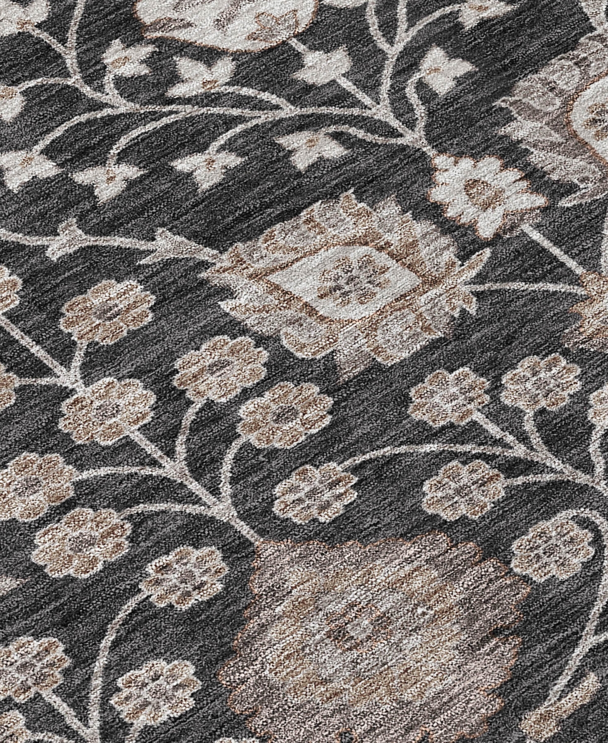 Addison Chantille Machine Washable Acn1155 8'x10' Area Rug In Black