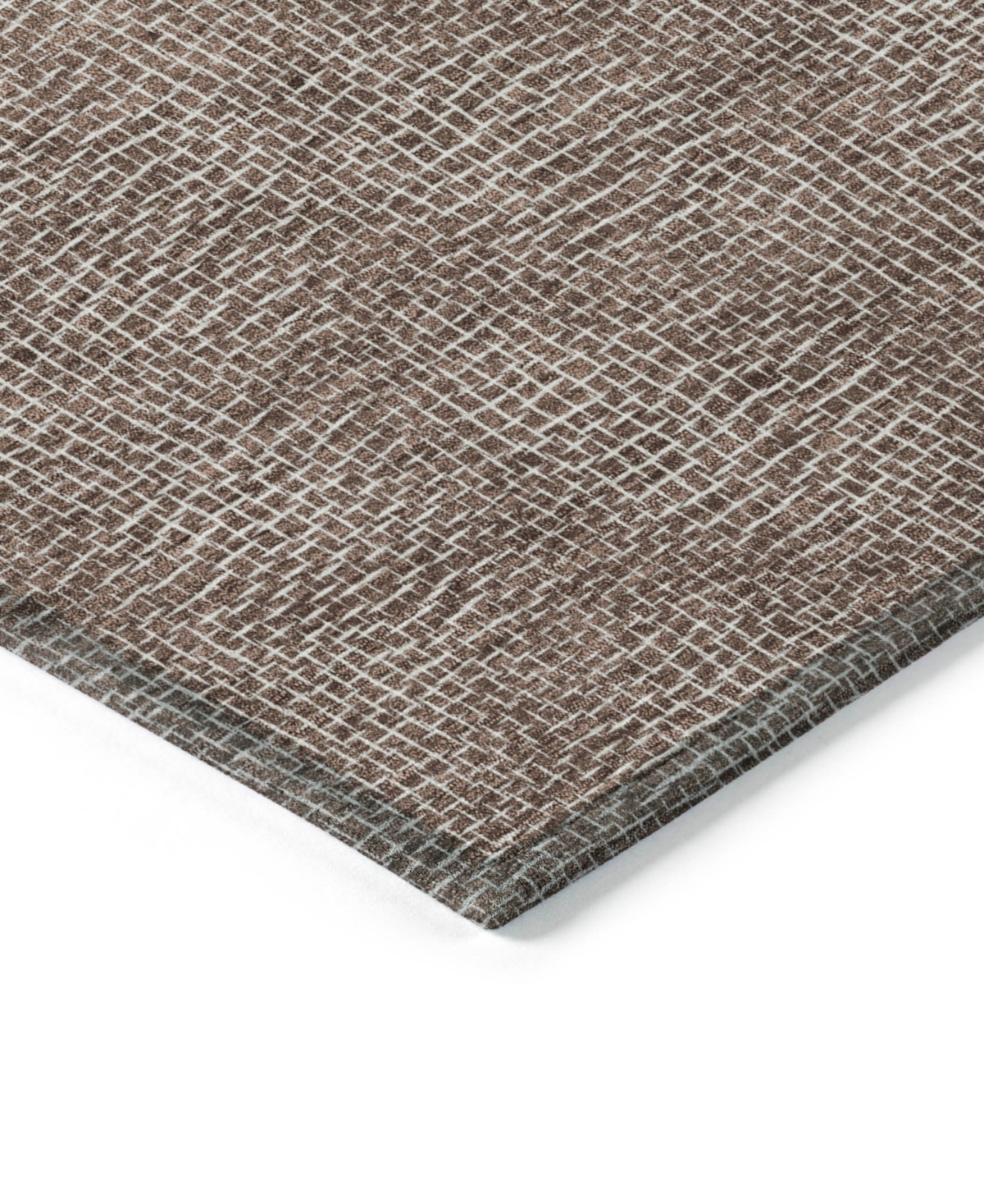 Addison Chantille Mahine Washable Acn1057 8'x10' Area Rug In Brown
