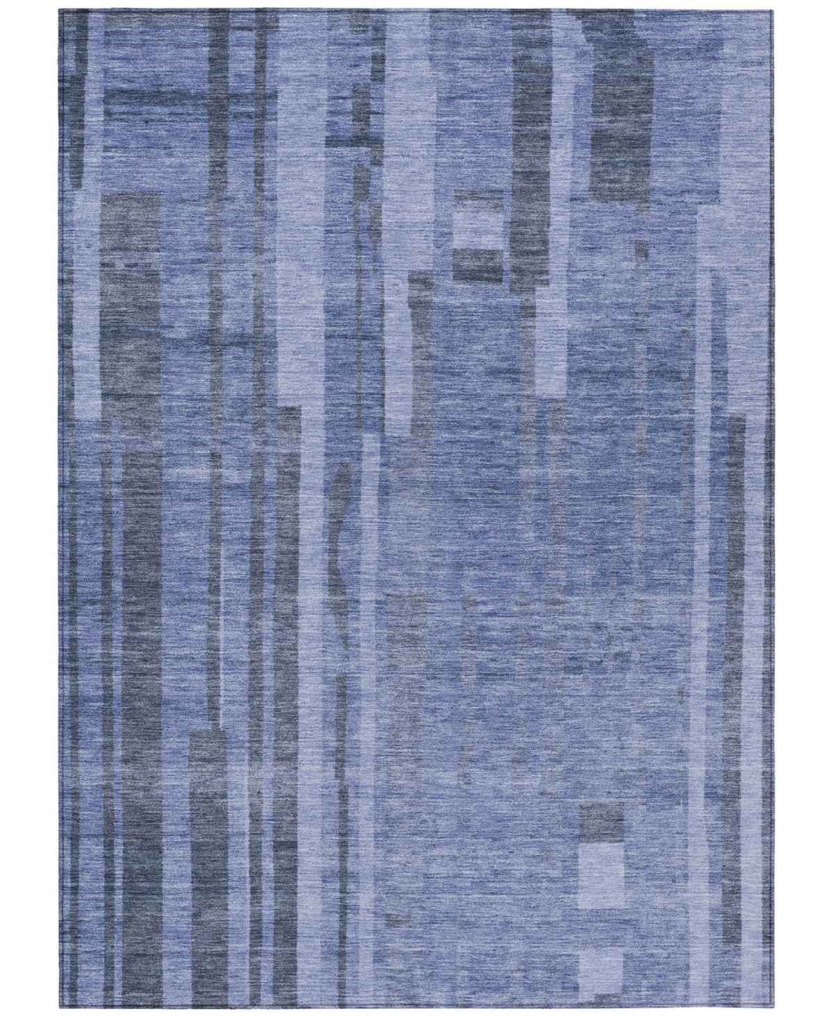 Shop Addison Chantille Machine Washable Acn1063 5'x7'6" Area Rug In Denim