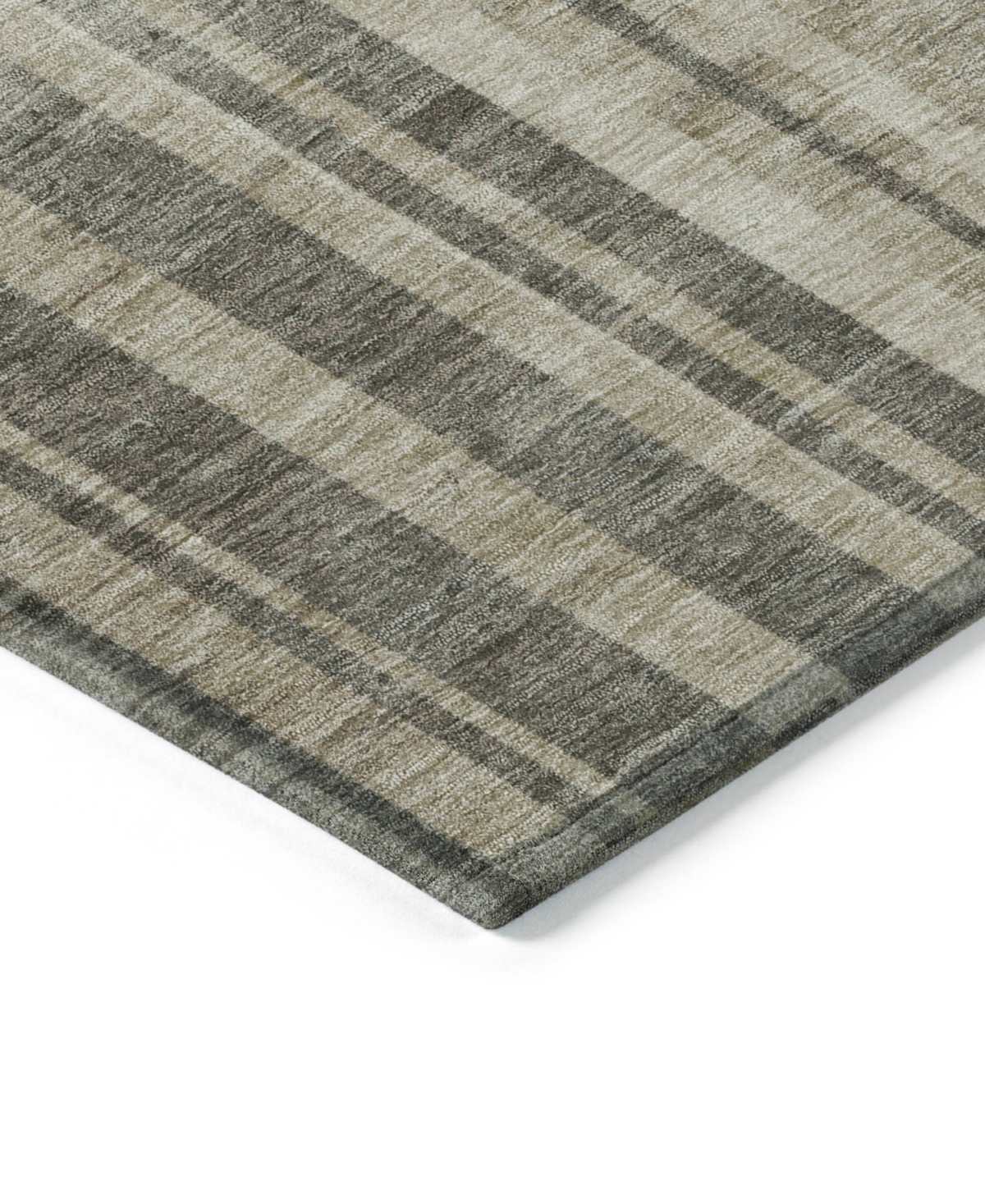 Addison Chantille Mahine Washable Acn1063 2'3"x7'6" Runner Area Rug In Taupe