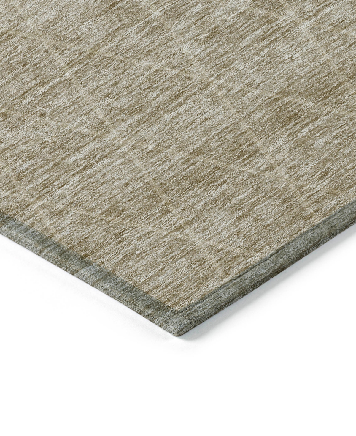 Addison Chantille Machine Washable Acn1175 2'3"x7'6" Runner Area Rug In Taupe