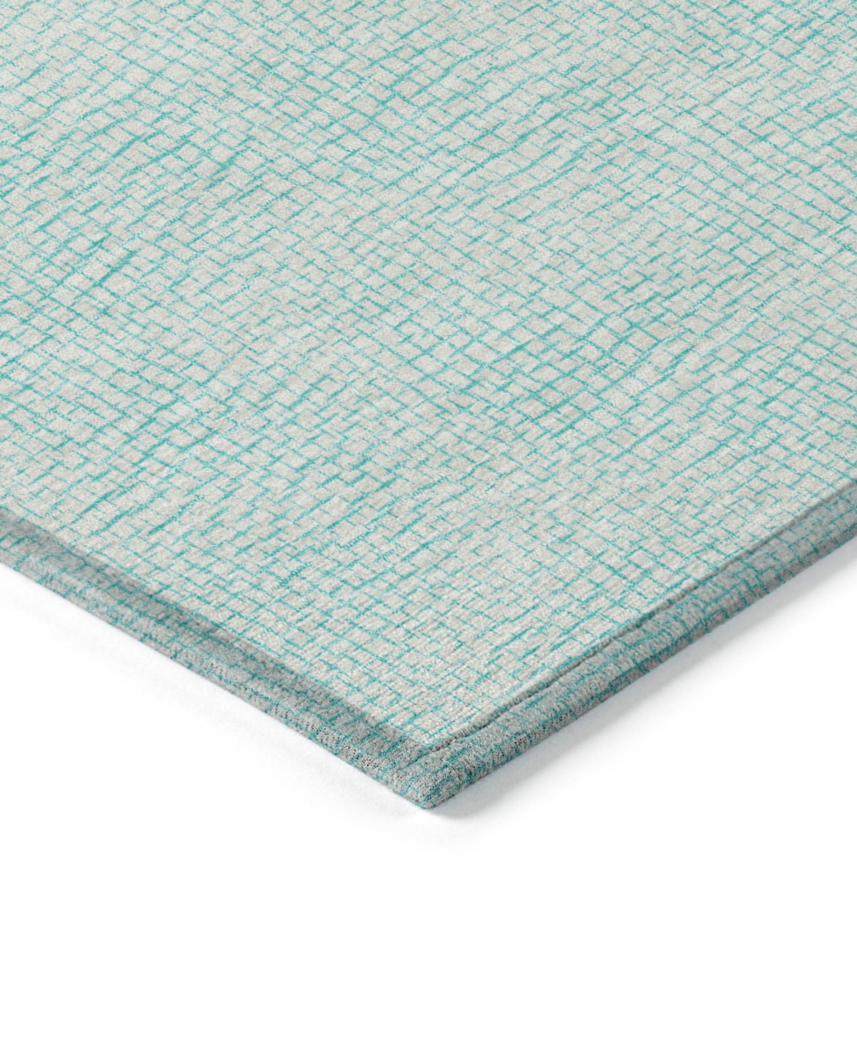 Addison Chantille Mahine Washable Acn1058 2'3"x7'6" Runner Area Rug In Aqua