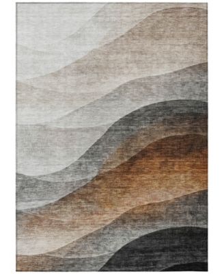 Addison Chantille Machine Washable Acn1176 Rug Collection In Khaki