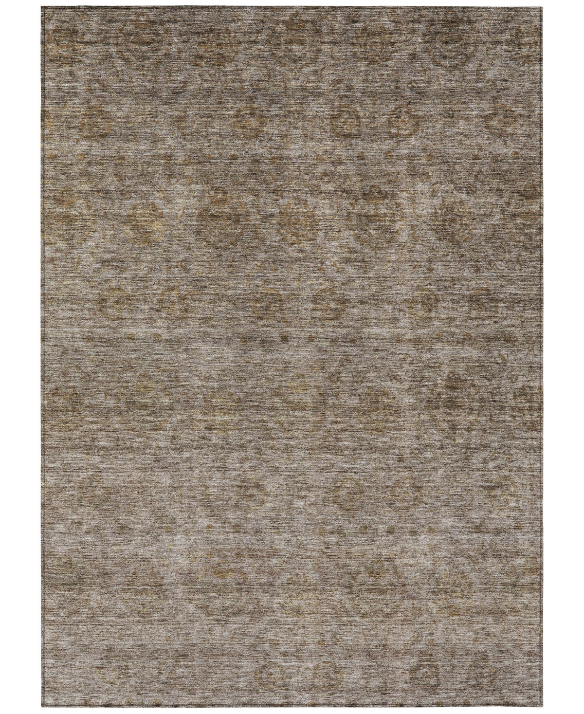 Addison Chantille Machine Washable Acn1170 9'x12' Area Rug In Brown