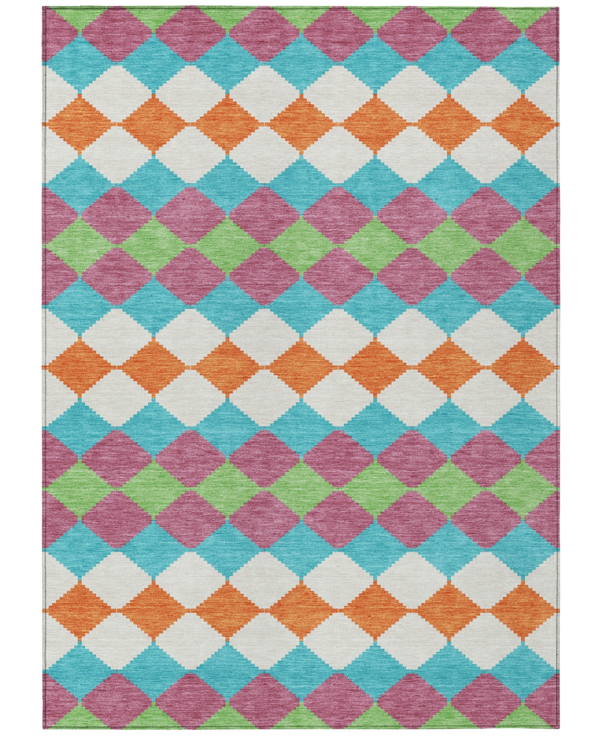 Addison Chantille Machine Washable Acn1007 9'x12' Area Rug In Rose