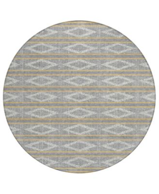 Addison Chantille Machine Washable ACN1029 8'x8' Round Area Rug