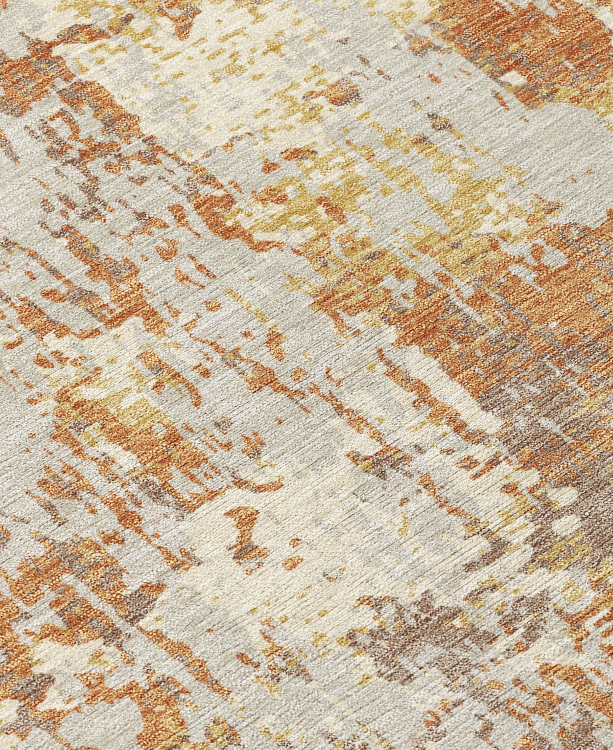 Addison Chantille Machine Washable Acn1008 8'x10' Area Rug In Copper