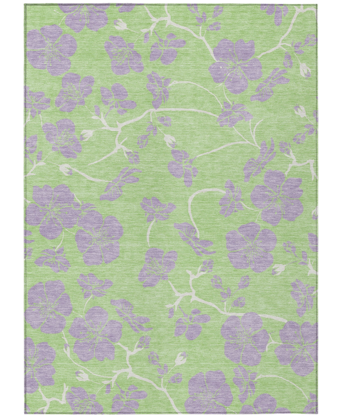 Addison Chantille Mahine Washable Acn1034 9'x12' Area Rug In Mint