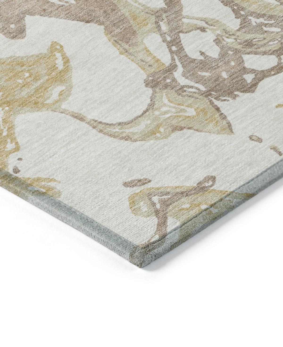 Addison Chantille Mahine Washable Acn1035 5'x7'6" Area Rug In Ivory