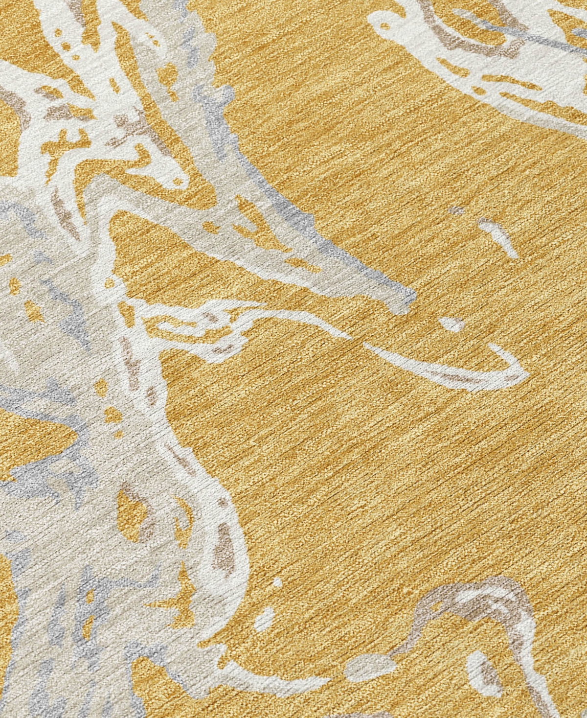 Addison Chantille Mahine Washable Acn1035 3'x5' Area Rug In Gold