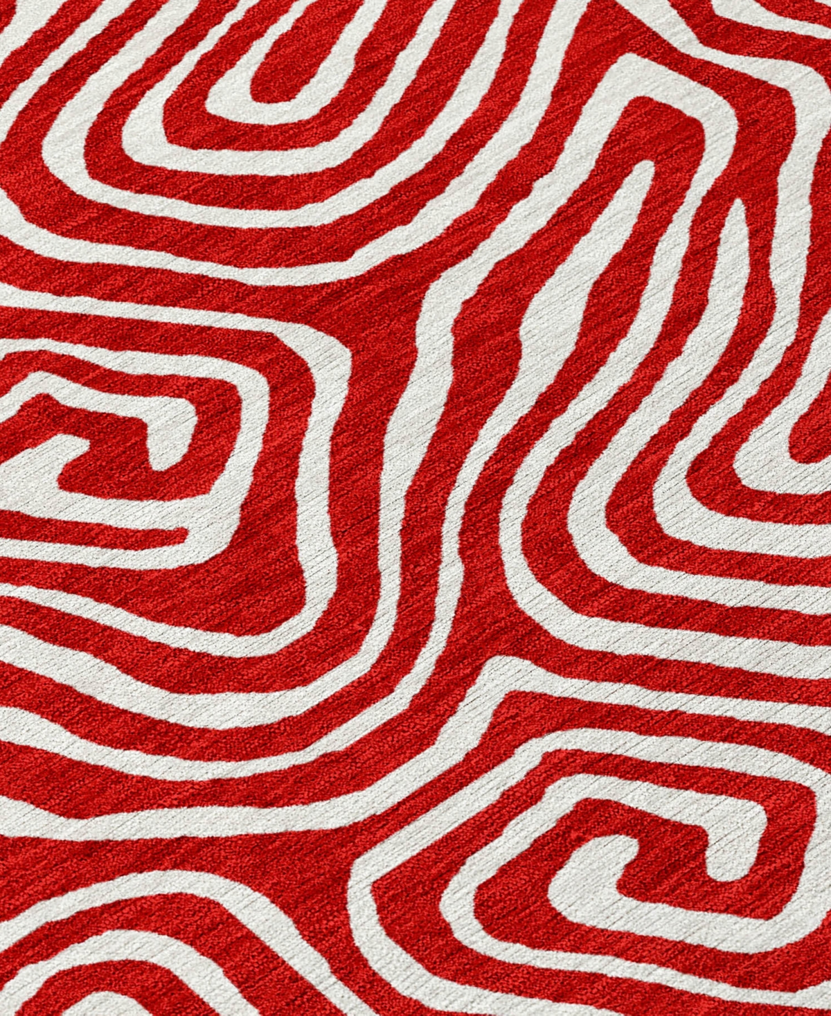 Addison Chantille Mahine Washable Acn1030 5'x7'6" Area Rug In Red