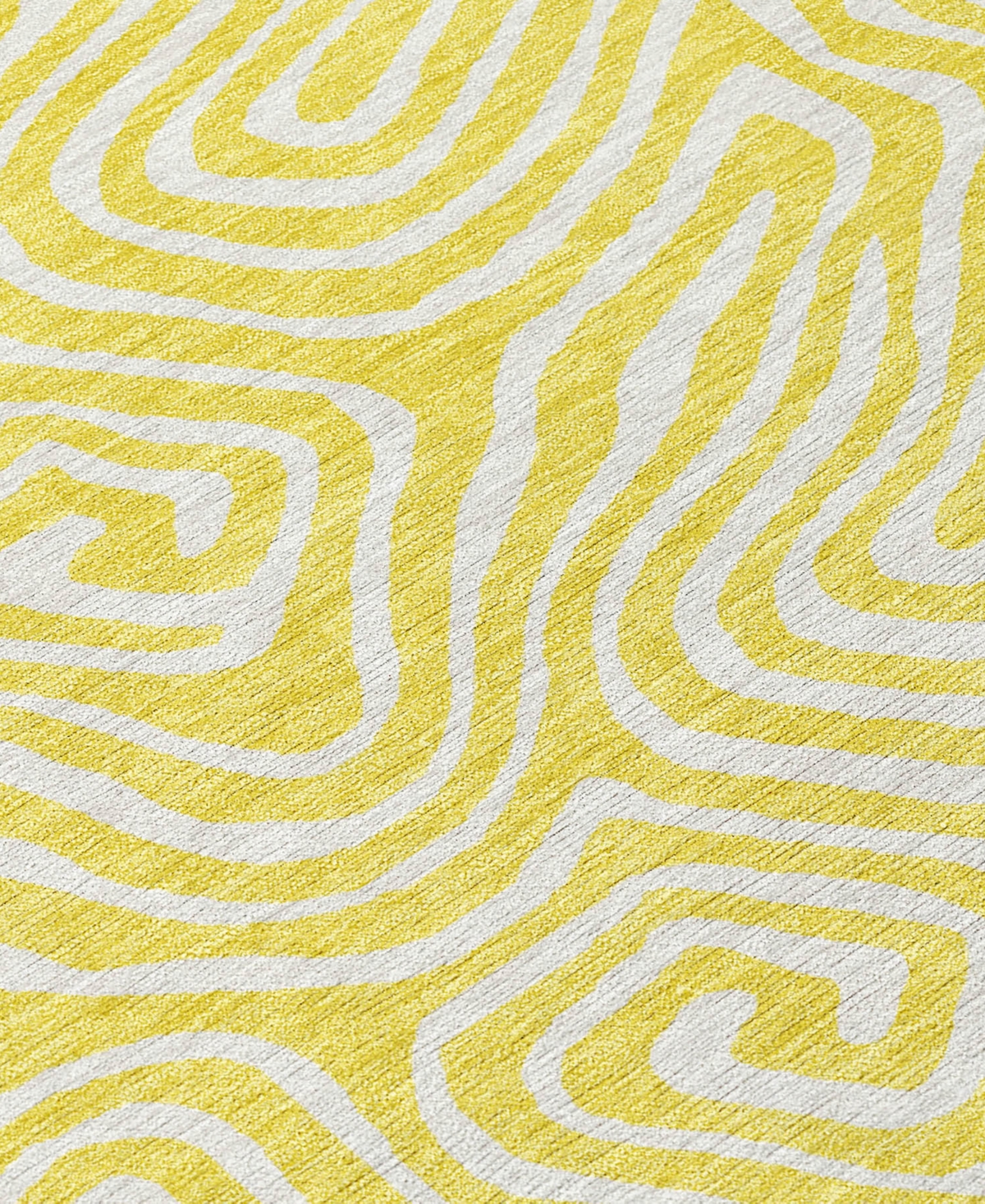Addison Chantille Mahine Washable Acn1030 8'x10' Area Rug In Yellow